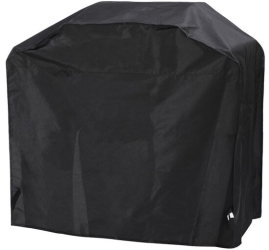 Husa protectie gratar gradina Valencia impermeabila rezistenta UV neagra 105x58x95 cm 