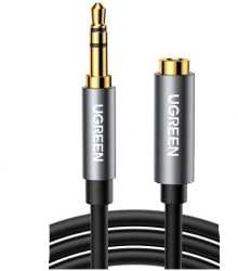 Cablu audio 3.5mm Jack T la 3.5mm Jack M 2m UGREEN 
