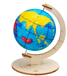 Globul pamantesc STEAM Kit DIY-do It Yourself 8x8x11 cm 