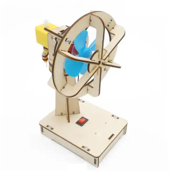 Ventilator oscilant STEAM Kit DIY-do It Yourself 9x8x17 cm 