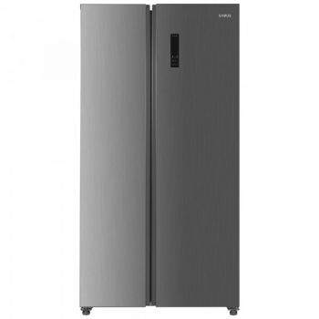 Side by Side Samus SSX-557NFE 442 L Full No Frost Clasa energetica E Lumina Led H 177 cm Inox
