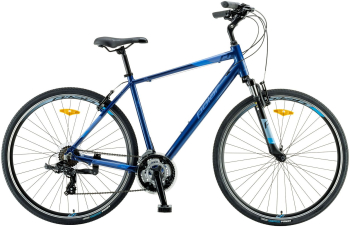 Bicicleta Trekking Polar Helix 2023 - 28 Inch XL Albastru 