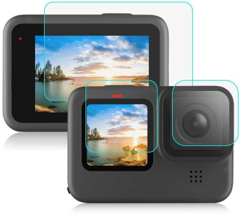 Folii de protectie din sticla pentru GoPro Hero 9 10 11 si 12 