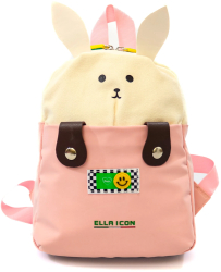 Ghiozdan pentru copii Pink Rabbit Roz 26X21X7 Cm 