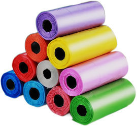 Set 12 role saci menajeri pentru fecalele 12role x 15saci Pungi igienice pentru caini si pisici Ropet 
