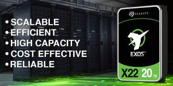 HDD Seagate Exos X22 ST20000NM004E 20 TB 7200 RPM 512 MB 3.5 Serial ATA III 