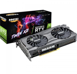 Placa video Inno3D GeForce RTX 3060 TWIN X2 12GB GDDR6 192-bit 