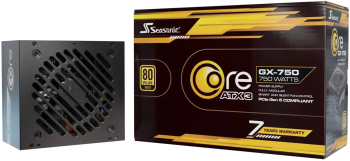 Sursa Seasonic Core GX-750-V2 ATX3.1 80 Plus Gold 750W Full Modulara 12VHPWR Negru 