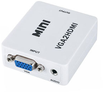 Adaptor vga & audio in - hdmi out 