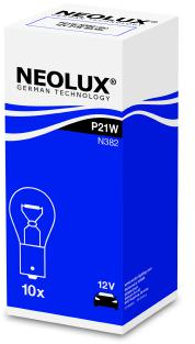 Bec Semnalizare 12V P21W Ba15S Set 10 Buc Neolux 