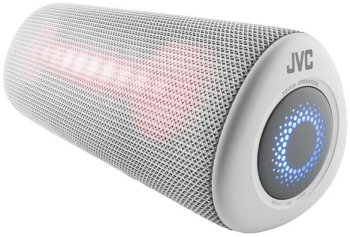 Boxa portabila JVC XS-E423G 24 W Bluetooth IPX5 iluminare cu LED-uri gri 