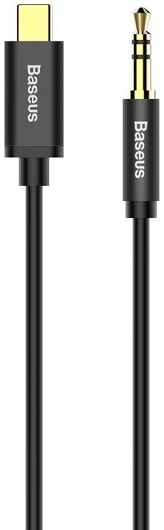 Cablu audio 1xType-C T la 1xJack 3.5mm T 1.2m BASEUS 
