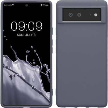 Husa Kwmobile pentru Google Pixel 6 Gri Silicon KWM000013DV045C 