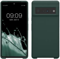 Husa Kwmobile pentru Google Pixel 6 Pro Verde inchis Silicon KWM000013OI051C 