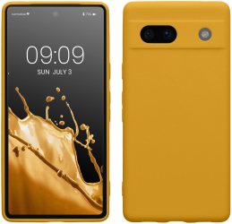 Husa Kwmobile pentru Google Pixel 7a Portocaliu Silicon 61598.191 