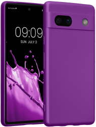 Husa Kwmobile pentru Google Pixel 7a Violet Silicon KWM000019YG011C 