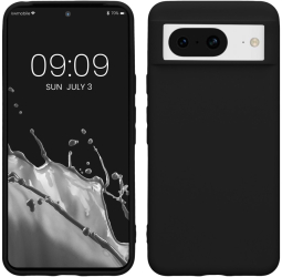 Husa Kwmobile pentru Google Pixel 8 Negru Silicon 61855.47 