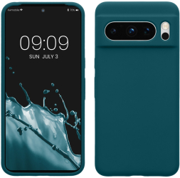 Husa Kwmobile pentru Google Pixel 8 Pro Albastru Silicon 61854.57