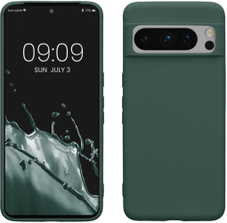 Husa Kwmobile pentru Google Pixel 8 Pro Verde Silicon 61856.171 