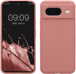 Husa Kwmobile pentru Google Pixel 8 Roz Silicon KWM000020JF039C 