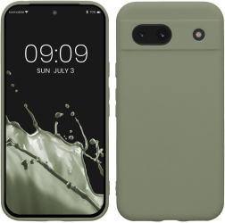 Husa Kwmobile pentru Google Pixel 8a Verde deschis Silicon KWM000020KU003C 