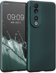 Husa Kwmobile pentru Honor 90 5G Verde Silicon 61743.14 