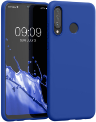 Husa Kwmobile pentru Huawei P30 Lite Albastru Silicon KWM000009NH062C 