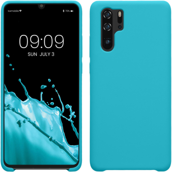 Husa Kwmobile pentru Huawei P30 Pro Albastru deschis Silicon KWM000009MK039C 