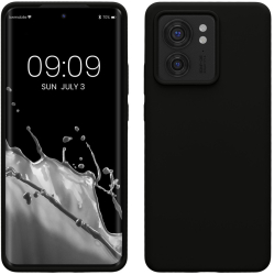 Husa Kwmobile pentru Motorola Edge 40 Negru Silicon 61511.01 