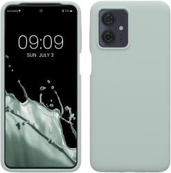 Husa Kwmobile pentru Motorola Moto G64 Verde deschis Silicon KWM000022SS003C 