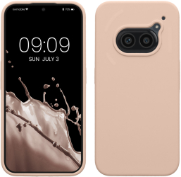 Husa Kwmobile pentru Nothing Phone 2a/Phone 2a Plus Crem Silicon KWM000020LP004C 