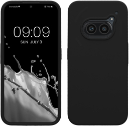 Husa Kwmobile pentru Nothing Phone 2a/Phone 2a Plus Negru Silicon KWM000020LP001C 