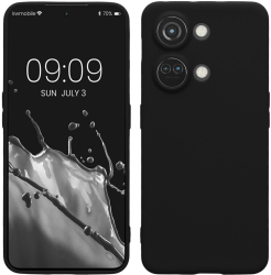 Husa Kwmobile pentru OnePlus Nord 3 5G Negru Silicon 61767.47 