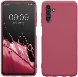 Husa Kwmobile pentru Samsung Galaxy A04s Roz inchis Silicon 58921.167 