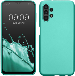 Husa Kwmobile pentru Samsung Galaxy A13 Verde Silicon KWM000015KX020C 