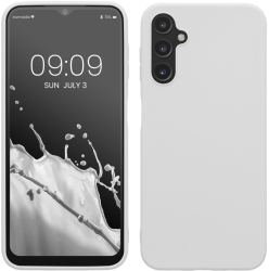 Husa Kwmobile pentru Samsung Galaxy A14 5G Alb Silicon 61462.48 