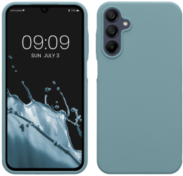 Husa Kwmobile pentru Samsung Galaxy A15 5G Verde Silicon KWM000021MF024C