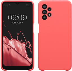 Husa Kwmobile pentru Samsung Galaxy A32 5G Roz Silicon KWM000012IW053C 