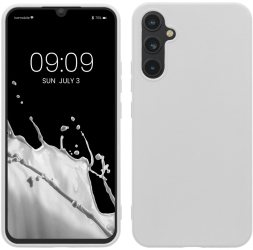 Husa Kwmobile pentru Samsung Galaxy A34 5G Alb Silicon 60809.48