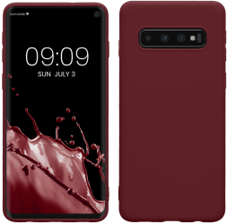 Husa Kwmobile pentru Samsung Galaxy S10 Violet Silicon KWM000009MS008C 
