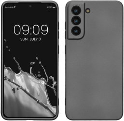 Husa Kwmobile pentru Samsung Galaxy S21 FE Gri Silicon 55485.232