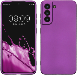 Husa Kwmobile pentru Samsung Galaxy S21 FE Violet Silicon 55485.24 