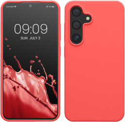 Husa Kwmobile pentru Samsung Galaxy S24 Roz Silicon KWM000021KW021C 