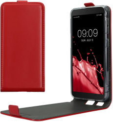 Husa Kwmobile pentru Samsung Galaxy Xcover 5 Rosu Piele ecologica/Silicon KWM000012NW003C 