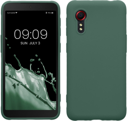Husa Kwmobile pentru Samsung Galaxy Xcover 5 Verde Silicon KWM000012NV033C