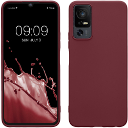 Husa Kwmobile pentru TCL 40 XL Violet Silicon 61718.187 