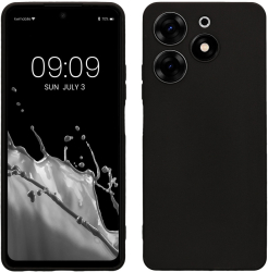 Husa Kwmobile pentru Tecno Spark 10 Pro Negru Silicon 61757.47 