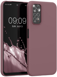 Husa Kwmobile pentru Xiaomi Redmi Note 11/Note 11s Visiniu Silicon KWM0000150V059C 