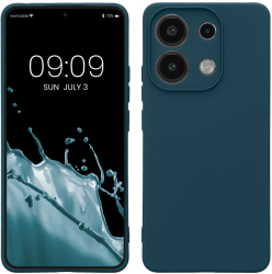 Husa Kwmobile pentru Xiaomi Redmi Note 13 Albastru Silicon KWM000020OD004C 