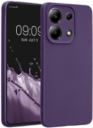 Husa Kwmobile pentru Xiaomi Redmi Note 13 Albastru Silicon KWM000020OM003C 